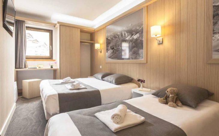 Hotel Les Arolles, Val Thorens, Twin Room
